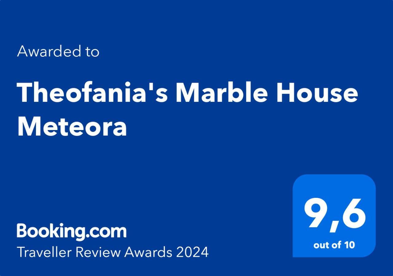 Theofania'S Marble House Meteora Apartamento Kastrákion Exterior foto